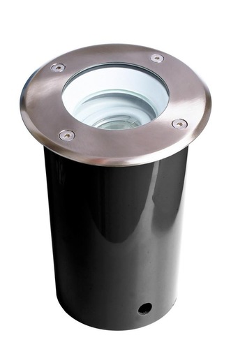 Zapuštěná - IMPR 730478 Deko-Light zemní svítidlo Pavo kulaté 220V GU10 9W stříbrné (930538-730473)- LIGHT IMPRESSIONS - foto 1