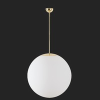 Koule - OS ADR60713 ADRIA P5 závěsné skleněné svítidlo mosaz leštěná / bílá IP40 4000 K 48W LED DALI (původní kód OS 60713) - OSMONT