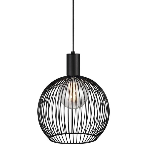 Koule - NOR 84243003 Závěsné svítidlo Aver 30 1x60W E27 černá - NORDLUX - foto 1
