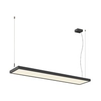 Vícečetná - LA 1007468 WORKLIGHT PRO 120 závěsné svítidlo, 120 cm, 4000 K, DALI, Touch, černá - BIG WHITE (SLV)