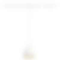 Svítidla - LA 1008059 PARA CONE 14 závěsné svítidlo 1fázový systém GU10 bílá/zlatá - BIG WHITE (SLV)