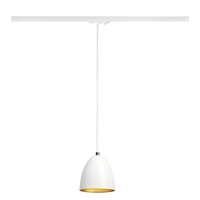 Svítidla - LA 1008059 PARA CONE 14 závěsné svítidlo 1fázový systém GU10 bílá/zlatá - BIG WHITE (SLV)