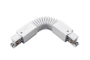 Lišty a příslušenství NORDIC - CEN ACBNRBI-CNFLEX 3-fázový flexibilní roh Bílý - CENTURY