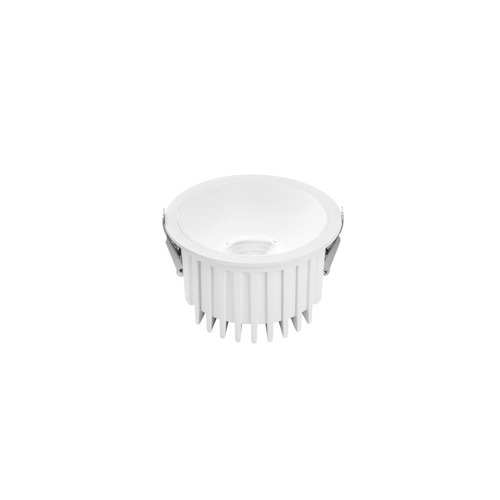 Kruhová - FAN INC-QUANTUM-R18DA-BCO Zápustné svítidlo Quantum R18DA, bílé, 18 W, 3000–4000 K, pr. 135 x 85 mm - FANEUROPE - foto 1