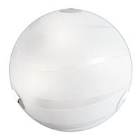 Plafoniéry - FAN I-CRI-PL50 Stropní svítidlo Cri, bílé, 4 x E27, 40 x 11 cm - FANEUROPE