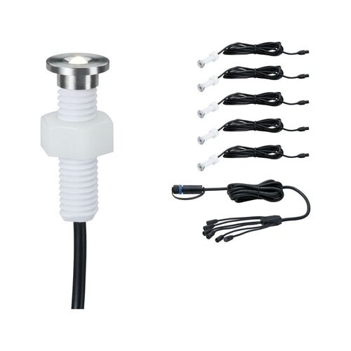 Zapuštěná - P 93694 Plug&Shine sada vestavné svítidlo MicroPen II IP67 3000K 5x0,22W - PAULMANN - foto 1