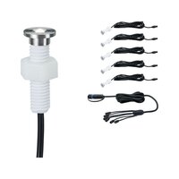 Zapuštěná - P 93694 Plug&amp;Shine sada vestavné svítidlo MicroPen II IP67 3000K 5x0,22W - PAULMANN