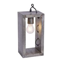 Stolní lampy dekorační - LD 11505-77 SAMIA Stolní lampa v industriálním stylu v železném provedení s paticí E27 - LEUCHTEN DIREKT / JUST LIGHT