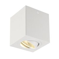 Downlight - LA 113941 TRILEDO čtvercová CL bílá 230V/350mA COB LED 6.2W 90° 3000K - BIG WHITE (SLV)