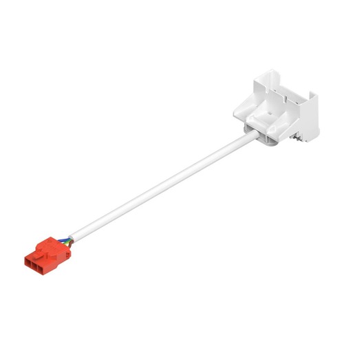 Patice a spojky - LA 1009201 RETRO CON 3P007 Konektor 3pólová zástrčka - BIG WHITE (SLV) - foto 1