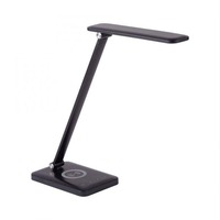 Stolní lampy pracovní - LD 14415-18 FLORENTINA LED stolní lampa, černá, QI-nabíjení, dotykový stmívač, CCT 3000-5000K - LEUCHTEN DIREKT / JUST LIGHT