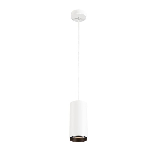 Subtilní - LA 1004631 NUMINOS® PD DALI L vnitřní LED závěsné svítidlo bílá/černá 2700 K 36° - BIG WHITE (SLV) - foto 1