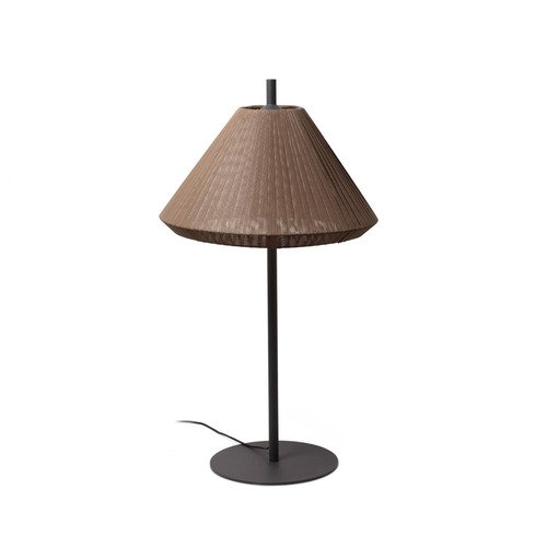 Sloupková - FARO 71575-06 SAIGON šedá/hnědá stojací lampa 1M T70 - FARO - foto 1
