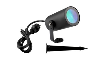 Zápichy - IMPR 843540 Deko-Light bodové venkovní svítidlo se zápichem RF-smart, Wide-Spot, 12W, RGB+2700-6500 K, černá - DEKOLIGHT