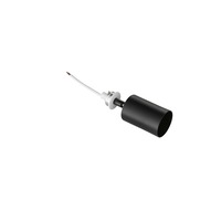 Pro zapuštěná svítidla - FAN INC-VULKAN-NER Zapustné svítidlo VULKAN, černé, 1 x GU10, 5.3 x 5.3 x 14.5 cm - FANEUROPE