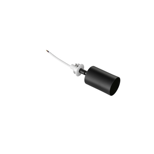 Pro zapuštěná svítidla - FAN INC-VULKAN-NER Zapustné svítidlo VULKAN, černé, 1 x GU10, 5.3 x 5.3 x 14.5 cm - FANEUROPE - foto 1