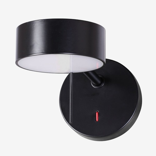 S ramenem - LU O.150.K2.61 Nástěnné svítidlo OMNIA 9,5W LED 4000K akrylátové sklo černá O.150.K2.61 - LUCIS - foto 1