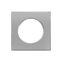 Stínidla, kryty, clony - CEN SP65-SAR Rámeček pro svítidlo SPOT65 hranatý stříbrná  - CENTURY
