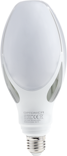 LED industriální svítidla Optonica - LED BULB E27 40W PF>0.9 - foto 1