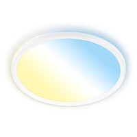 Akční zboží - BRILO 3883016 BRILONER Tava A svítidlo LED panel pr.29,3 cm - 11W, 2400lm, energetická třída A, stmívatelné, CCT, bílé 3883016