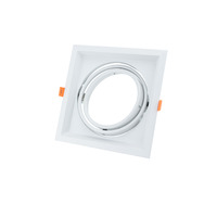 Spotřební materiál a příslušenství - Obdélníkový 1 * Kroužek nastavitelný pro AR111 2ks / Box