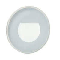 Pro zapuštěná svítidla - IMPR 930861 Deko-Light příslušenství - sklo-kryt mléčné kulaté stříbrné pro Alwaid