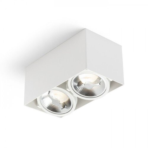 Downlight - RED R13362 JAMES II DIMM stropní matná bílá 230V LED 2x15W 24° 3000K - RED - DESIGN RENDL - foto 1