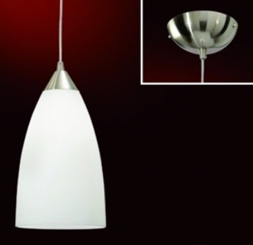 Subtilní - OR HL 6-1545/1 ALAS Závěsné svítidlo 1x60W E27 satin/dekor Aljaška, pr. 15cm - ORION - foto 1