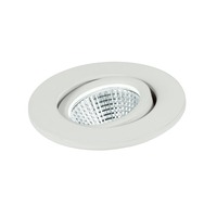 Kruhová - FAN INC-POLARIS-R3 BCO Zápustné svítidlo LED Polaris, bílé, hliník, 3 W, 300 lm, 4000 K, 6,6 x 6,6 x 5,7 cm - FANEUROPE