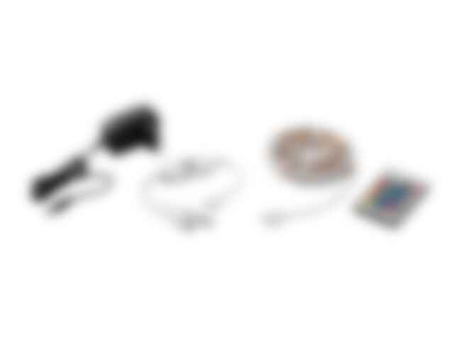 Dekorační - FAN STRIP24V-5050RGBW-INT LED pásek 5050 DC24V KAPTON 60 LED/m 6,5W/m 840 lm RGBW stmívatelné s driverem DC24V / vč. dálk. ovladače 1x300 cm - FANEUROPE - foto 1