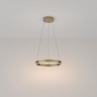 Kruhová - M MOD058PL-L22BS3K Závěsné svítidlo Rim 3000K 25W 1200lm mosaz hliník teplá bílá - MAYTONI