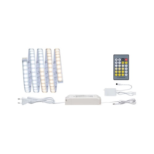 Hlavní osvětlení - P 70531 MaxLED 1000 LED Strip měnitelná bílá základní sada 1,5m IP44 17W 1020lm/m 108LEDs/m měnitelná bílá 40VA - PAULMANN - foto 1