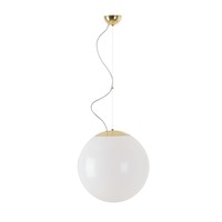 Koule - OS ISI63567 ISIS L3 PM závěsné plastové svítidlo mosaz / bílá IP40 40W E27 HF - OSMONT