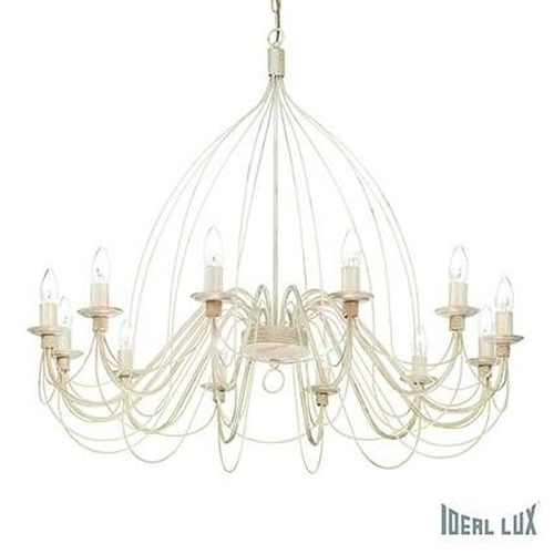 Dekorativní - ILUX 097664 Závěsné svítidlo Ideal Lux Corte SP12 bianco antico 097664 bílé - IDEALLUX - foto 1