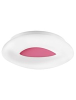 Kruhová - NV 9106242 Stropní svítidlo CIA růžový hliník a akryl LED 38W 230V 3000K IP20 stmívatelné - NOVA LUCE