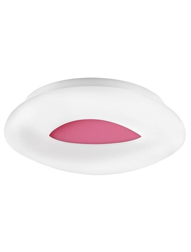 Kruhová - NV 9106242 Stropní svítidlo CIA růžový hliník a akryl LED 38W 230V 3000K IP20 stmívatelné - NOVA LUCE - foto 1