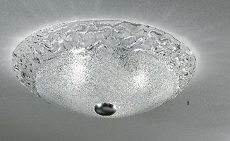 Kruhová - OR NU 9-373/40 Stropní svítidlo 3xE27, dekor, průměr 40cm - ORION