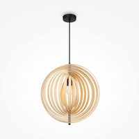 Koule - M MOD197PL-01W1 Závěsné svítidlo Roots E27 40W béžová kov designové - MAYTONI