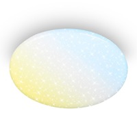Kruhová - BRILO 3874016 Verb stropní svítidlo pr.56 cm - 72W, 8000lm, LED, stmívatelné, dálkový ovladač, CCT, bílé - BRILO