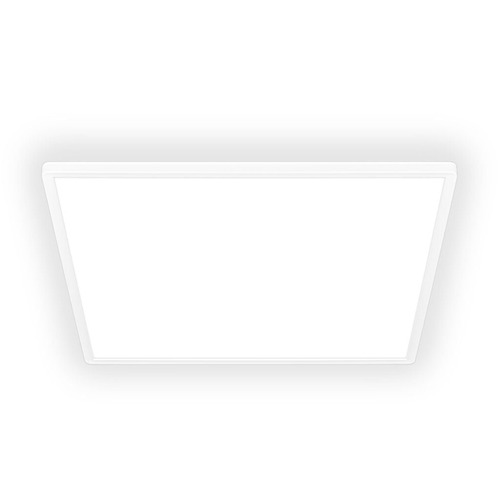 Hranatá - BRILO 7535416 Tava LED stropní svítidlo, ploché, přímé a nepřímé osvětlení, 6000 lm, 45 W, bílé, 56x56 cm - BRILO - foto 1