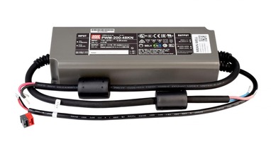Stabilizovaný proud - IMPR 872115 Meanwell LED-napájení CV, PWM-200-48KN konstantní napětí 0-4160 mA IP20 stmívatelné 48V DC 200,00 W - LIGHT IMPRESSIONS