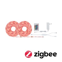 Dekorační - P 70535 SimpLED LED Strip Smart Home Zigbee RGB kompletní sada 10m 26W 30LEDs/m RGB 36VA - PAULMANN