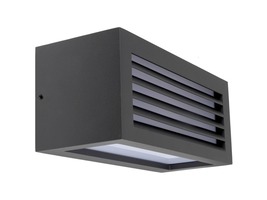 Nástěnná - IMPR 731060 Nástěnné svítidlo Wall Line III antracit 18W E27 230V IP54 - LIGHT IMPRESSIONS
