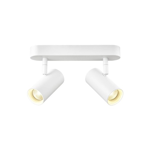 Bodová - LA 1008704 NOBLO® nástěnný a stropní svítidlo, double, kulaté, 2000-3000K, 15W, Dim-to-Warm, PHASE, 36°, bílé - BIG WHITE (SLV) - foto 1