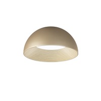 Kruhová - FAN LED-COCO-PL50-ORO Stropní LED svítidlo COCO zlatá, 40 W, 5250 lm, CCT, 50 x 29 cm - FANEUROPE