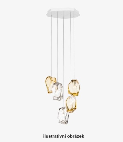 Vícečetná - LAS CL017PC-1CE07-0010C1 Závěsné svítidlo Crystal Rock Custom 5 - LASVIT - foto 1