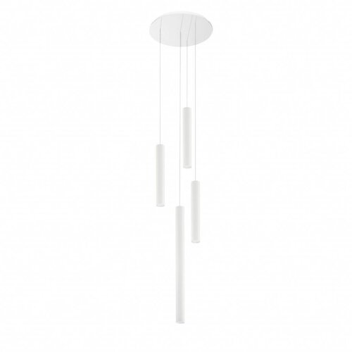 Vícečetná - LL 8841 Závěsné svítidlo Tu-V_4 LED 93W CRI90 DALI PUSH 3000K 11655lm bílé - LINEA LIGHT - foto 1