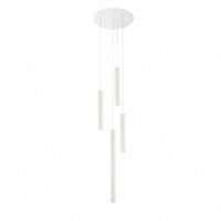 Vícečetná - LL 8841 Závěsné svítidlo Tu-V_4 LED 93W CRI90 DALI PUSH 3000K 11655lm bílé - LINEA LIGHT