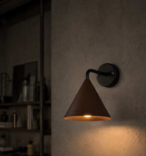 Nástěnná - NS 235CO Venkovní nástěnné svítidlo SIGRID 235 E27 7,3W 2700K LED měď - NORLYS - foto 1