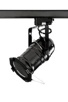 Svítidla - IMPR 707082 Deko-Light kolejnicový systém 3-fázový 230V Studio PAR 30 230V E27 1x max. 42W černá 220  - LIGHT IMPRESSIONS